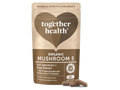 Together Health Organic Mushroom Complex 5 60 Capsules pouch front label packaging with capsules