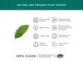Together Health Organic Zinc from Guava Leaf 15 mg 30 Vegan Capsules zinc nutrient product information panel