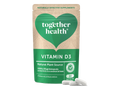 Together Health Vegan Vitamin D3 1000 IU from Lichen 30 Capsules pouch front label packaging with capsules
