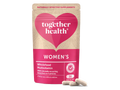 Together Health Women's Multivitamin Whole Food Formula with Iron 30 Capsules pouch front label packaging with capsules