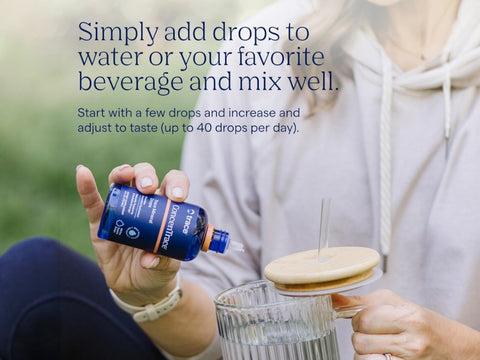 Trace Minerals ConcenTrace® Trace Mineral Drops how to use directions label