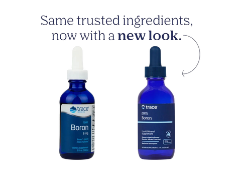 Trace Minerals Ionic Boron – Liquid Mineral Supplement 59 ml (2 fl oz) packaging may vary new look