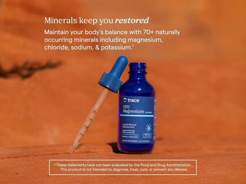 Trace Minerals Ionic Magnesium Liquid Mineral Supplement product display
