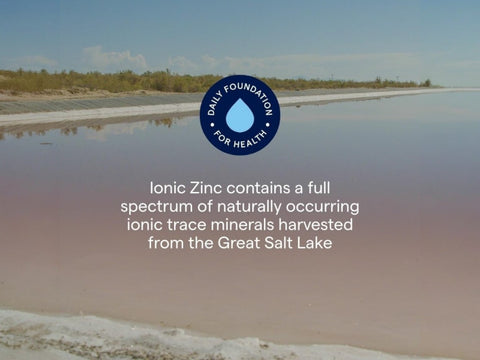 Trace Minerals Ionic Zinc Liquid Mineral Supplement – 59 ml (2 fl oz) immune and trace mineral support benefits graphic
