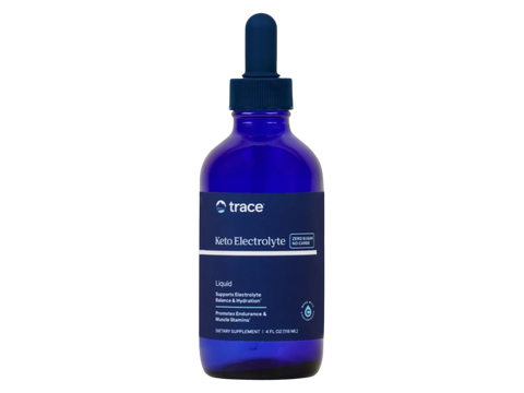 Trace Minerals Keto Electrolyte Drops – 118 ml (4 fl oz) front view bottle packaging