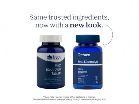Trace Minerals Keto Electrolyte Tablets – 90 Tablets packaging may vary new look