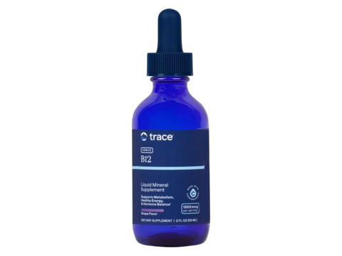 Trace Minerals Liquid Ionic B12 - 59ml front view bottle packaging