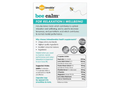 Back of Bee Calm bottle showing supplement facts and ingredients list.