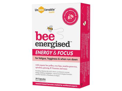 Unbeelievable Health Bee Energised Complex - 20 Capsules