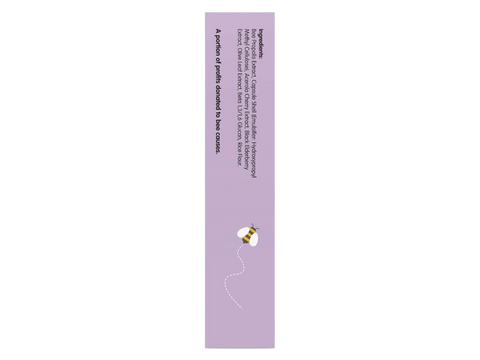 Ingredients and supplement facts for Bee Prepared wellness capsules.