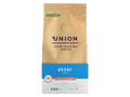 Union Decaf Blend Ground Coffee bag, 200g, for cafetiere.