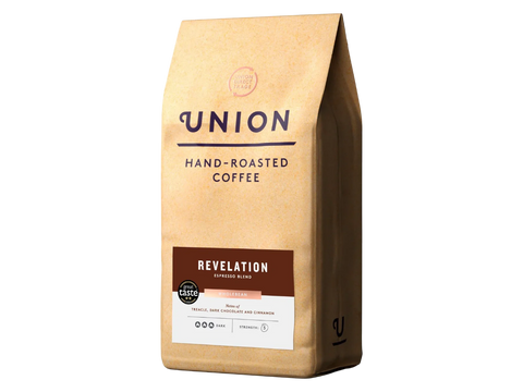 Union Revelation Espresso Blend Whole Bean Coffee - 500g