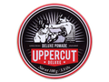 Uppercut Deluxe Pomade 100g front view of styling pomade tin with branding