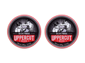 Uppercut Deluxe Pomade 100g front view of styling pomade 2 packs