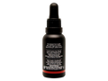 Uppercut Deluxe Beard Oil 30ml back view of beard conditioning oil bottle with branding