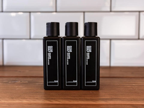 Uppercut Deluxe Clear Scalp Shampoo 240ml 3 bottles