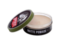 Uppercut Deluxe Matte Pomade 100g open top lid view showing product branding and 100g size