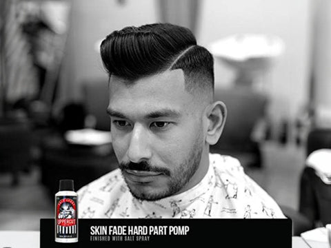 Uppercut Deluxe Salt Spray 150ml styled textured hairstyle with natural beach look finish