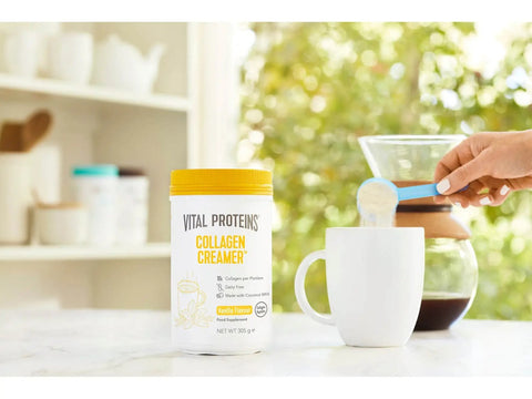 Vital Proteins Collagen Creamer vanilla powder tub 305g