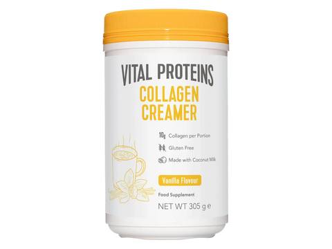Vital Proteins Collagen Creamer vanilla powder tub 305g front label