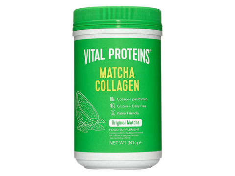 Vital Proteins Matcha Collagen matcha powder tub 341g front label