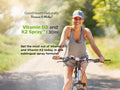 Good Health Naturally Vitamin D3 & K2 Sublingual Spray spray bottle 30ml supplement facts and ingredients