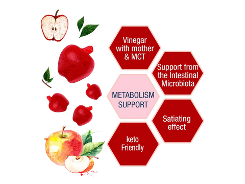 Weider Apple Cider Vinegar 70 Gummies