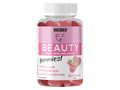 WEIDER Beauty Hair, Skin & Nails Gummies – Raspberry Flavour | 40 Gummies | Biotin + CoQ10 + Hyaluronic Acid