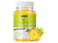 WEIDER Collagen Gummies – Pineapple Flavour | 50 Gummies | Peptan + Vitamin C