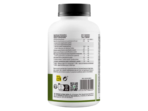 Weider Fat Burner Green Tea Extract – 300 Capsules barcode