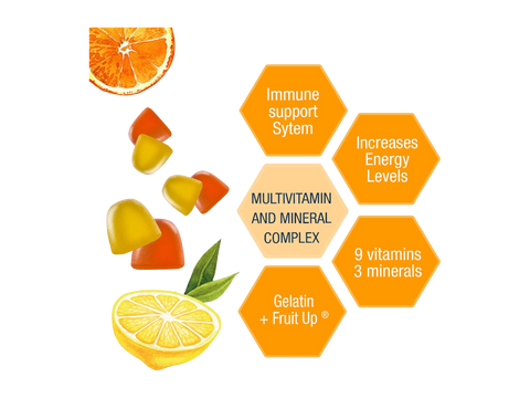 Weider Multivit Multivitamin and Mineral Complex Gummies 