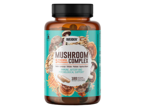 Weider Mushroom Complex – 180 Vegan Capsules