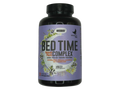 Weider Bed Time Natural Complex bottle, featuring Ashwagandha KSM-66, Lavender, Lemon Balm, Chamomile, and Passion Flower.