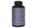 Supplement facts panel and ingredients list for Weider Bed Time Natural Complex capsules on white background.