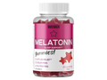 Weider Melatonin 1mg Gummies bottle, strawberry flavour, 60 count.
