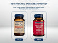 Wiley's Finest Omega-3 Fish Oil with Plant Sterols - 90 Softgels old & new packaging