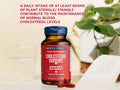 How to Use: Wiley's Finest Omega-3 Fish Oil with Plant Sterols softgels bottle back label 90 softgels