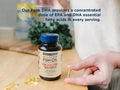 Wiley's Finest Peak DHA wild Alaskan fish oil softgels bottle lifestyle use 60 softgels