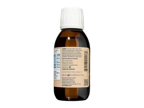 Barcode image: Wiley’s Finest Wild Alaskan fish oil liquid bottle barcode 125ml