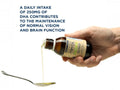 How to Use: Wiley's Finest Summit DHA omega-3 liquid supplement spoon use natural lime flavour 125ml