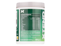 Container of XTEND supplement with green label and white lid on a white background