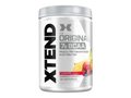 Container of XTEND BCAA supplement on a white background