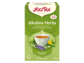 Yogi Tea Alkaline Herbs packaging on a white background