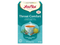 Yogi Tea Throat Comfort package on a white background