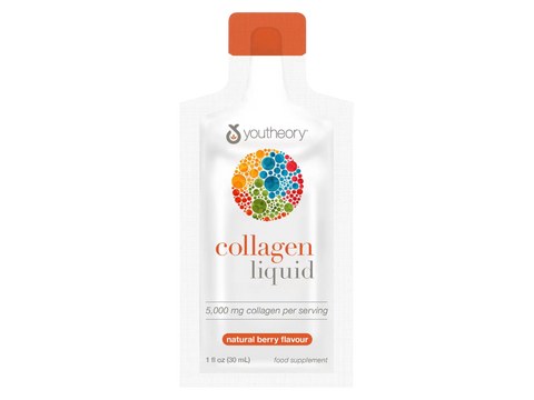 Youtheory Collagen Liquid 5,000mg – Natural Berry Flavour 30ml Pack