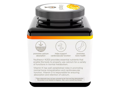 Youtheory K2D3 4000IU – 150 Veggie Capsules