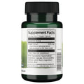 Swanson Shilajit Extract 400mg 60 Veggie Capsules Supplement Facts panel and product barcode on bottle label