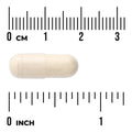 Swanson SelenoExcell Selenium 200mcg 60 Capsules Pack of 2 size comparison with measurement scale