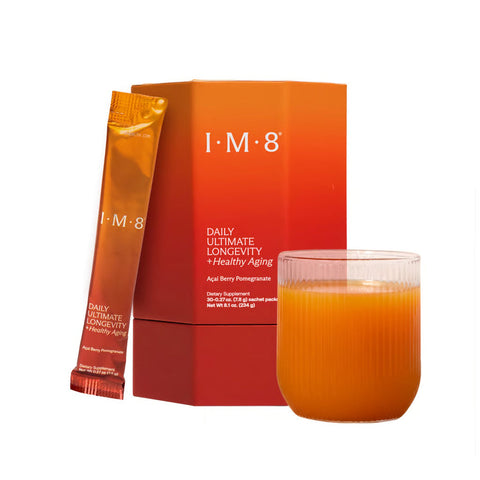 IM8 Daily Ultimate Longevity Acai Berry Pomegranate Starter Kit