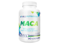Supplement bottle labeled 'Maca' by AllNutrition on a white background